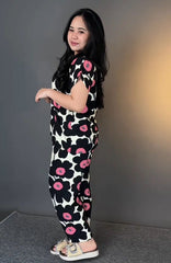 Floral rayon Co-Ord Set for Women