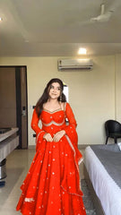 Elegance Unveiled: A Red Dress in Luxury