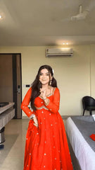 Elegance Unveiled: A Red Dress in Luxury