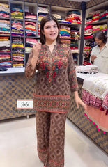 Rayon Co-Ord Set for Women