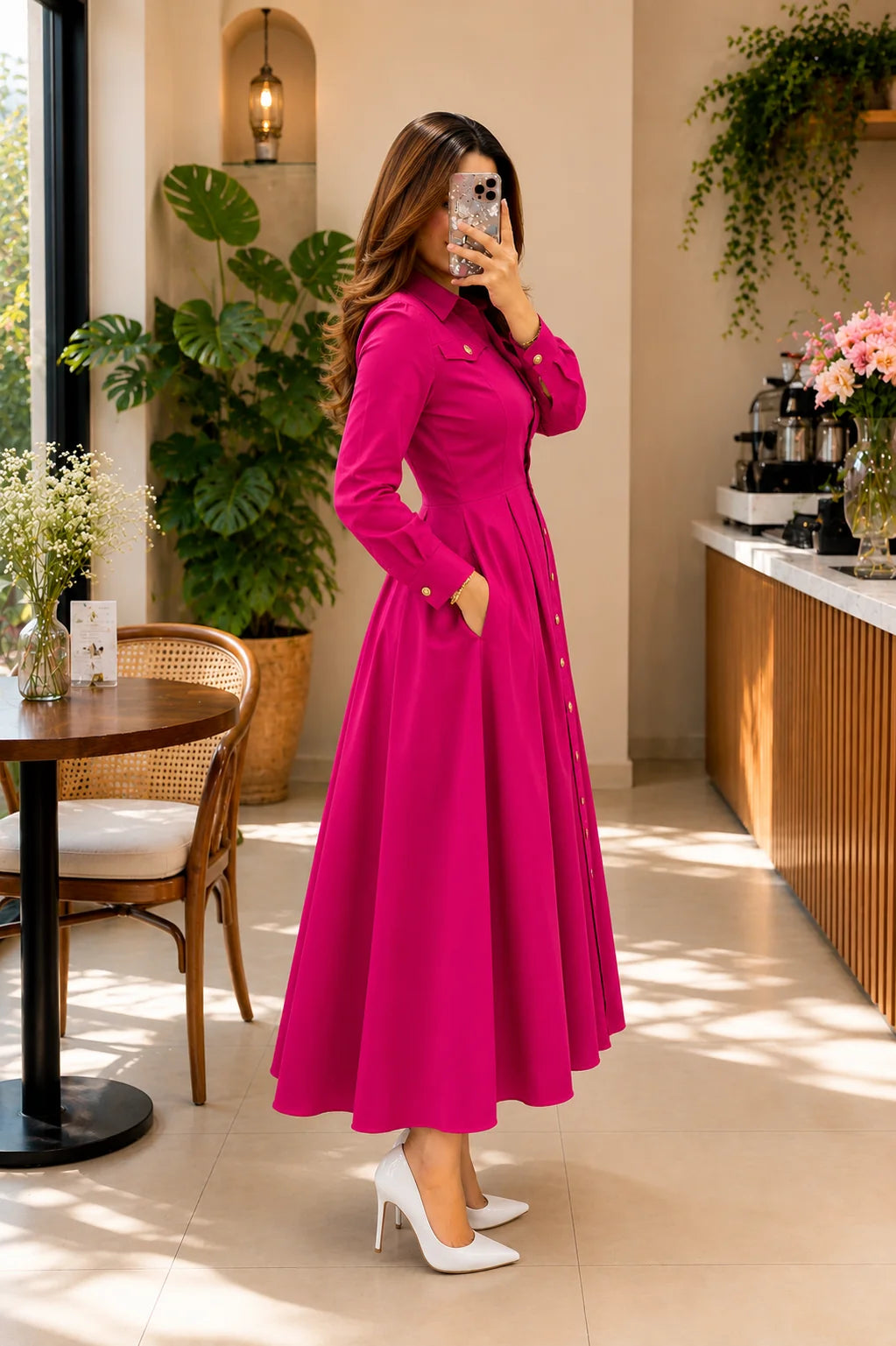 Women's Premium Rayon Printed Dress | Soft & Comfortable Casual Wear
