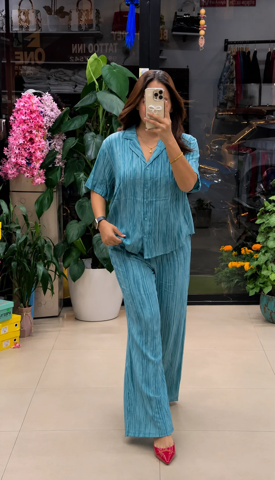 Pure Linen Co-ord Set
