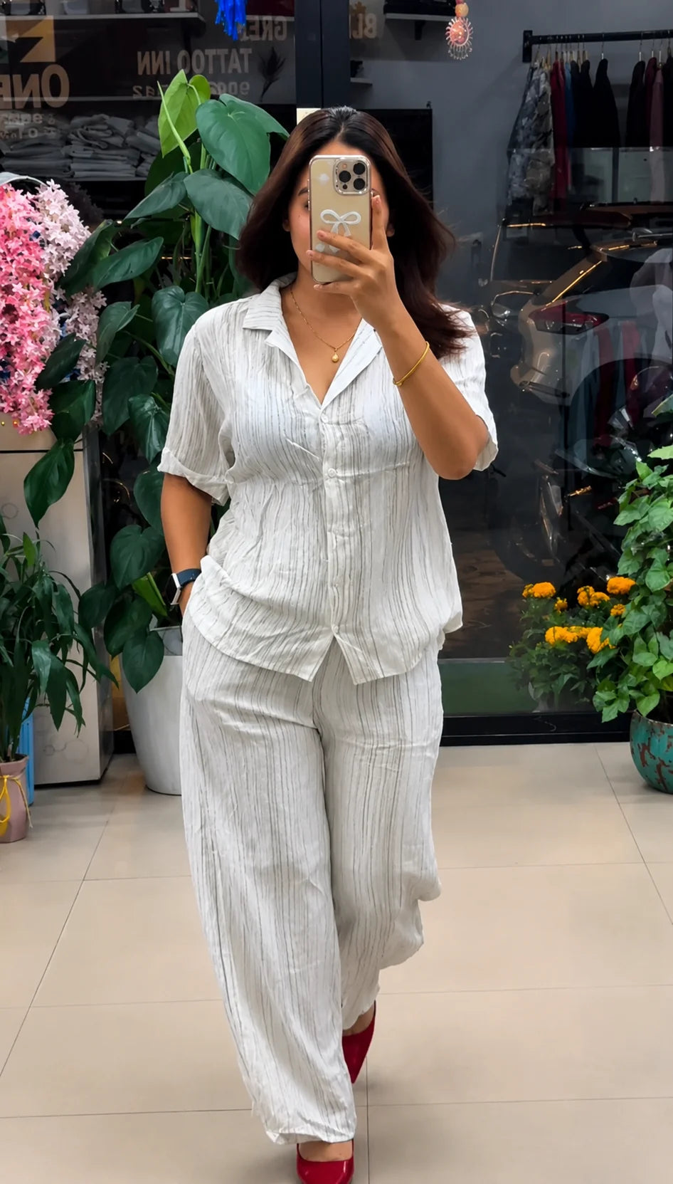 Pure Linen Co-ord Set