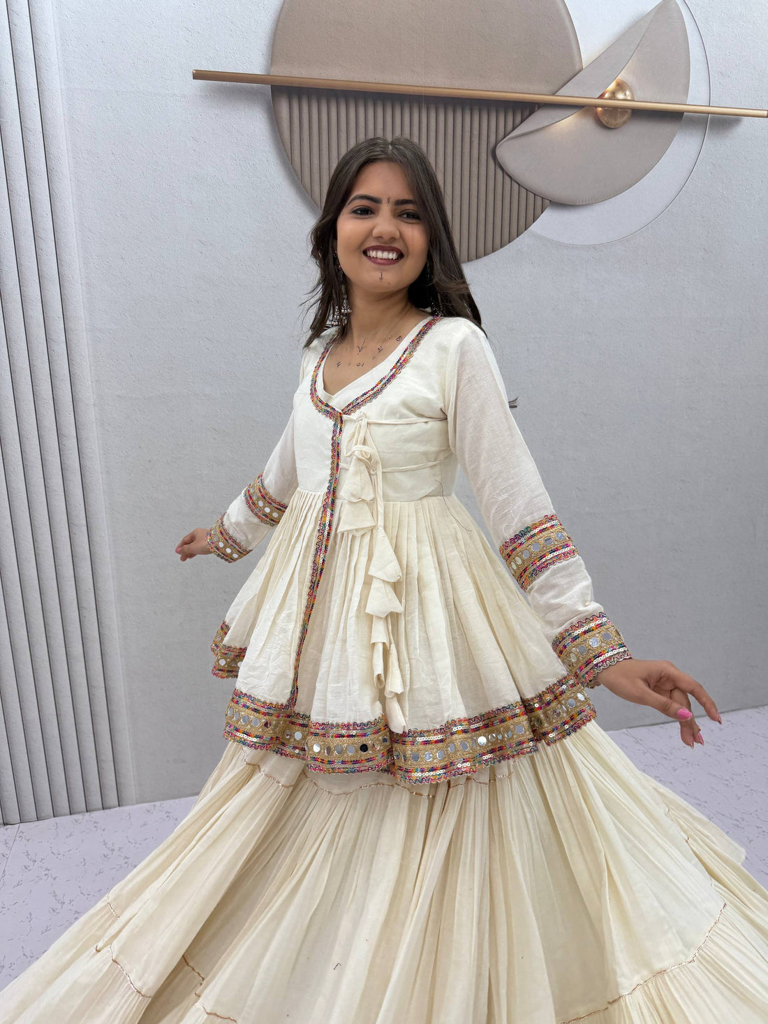 Navratri Special kedya style Lehengacholi
