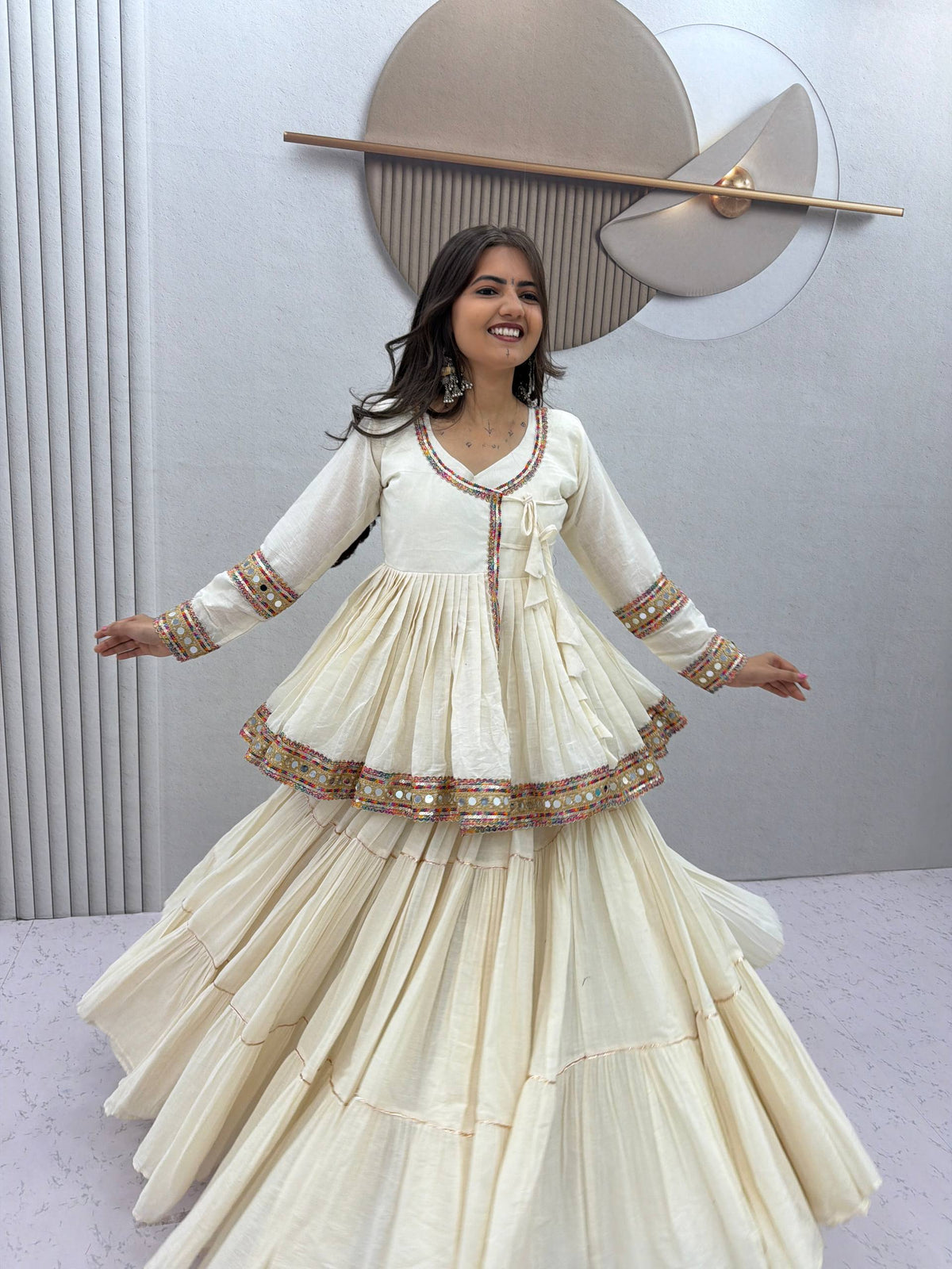 Navratri Special kedya style Lehengacholi