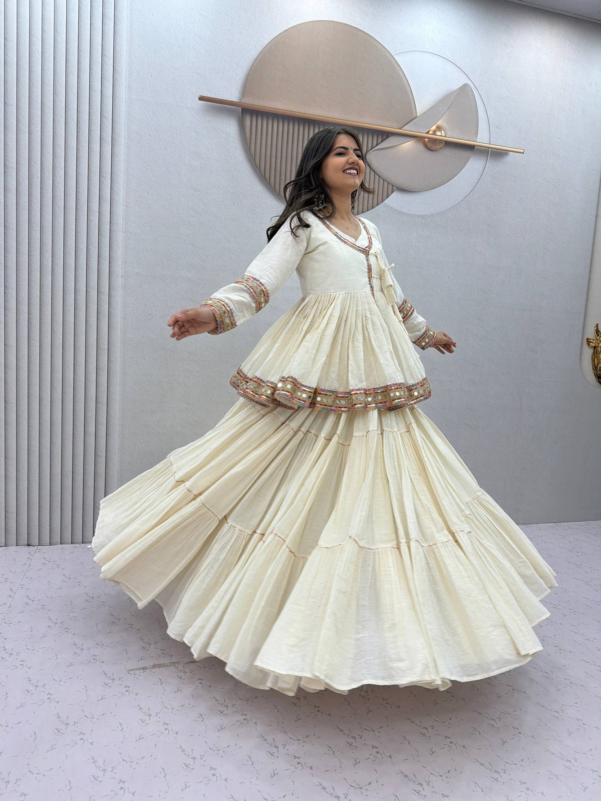 Navratri Special kedya style Lehengacholi