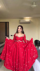 Elegance Unveiled: A Red Dress in Luxury